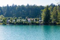 Blick auf den Campingplatz am Walchensee. • © alpintreff.de - Christian Schön